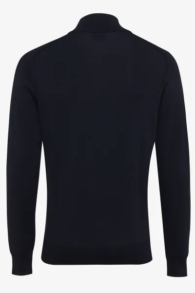 Cool dry cardigan zip | Zwart