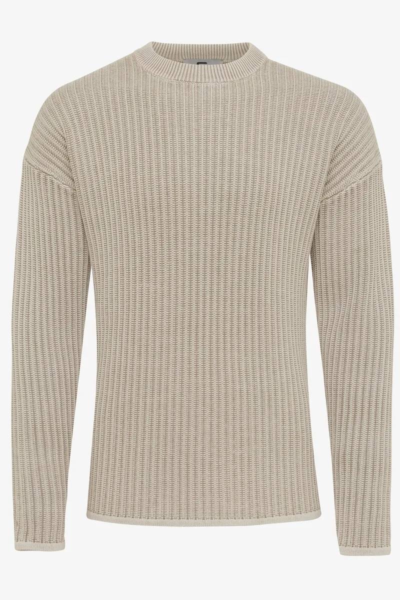 Monogram pullover garment dye | Beige