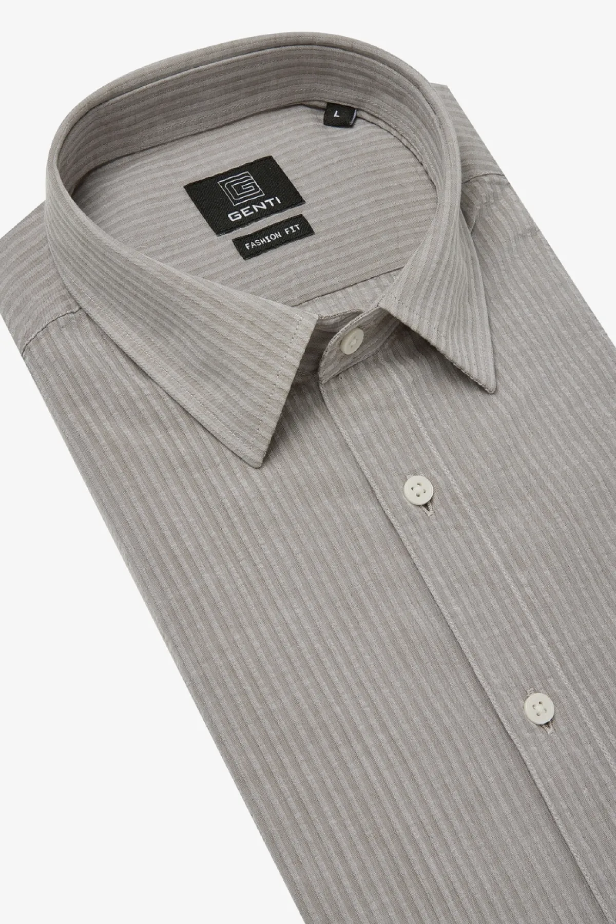 Overhemd | Taupe
