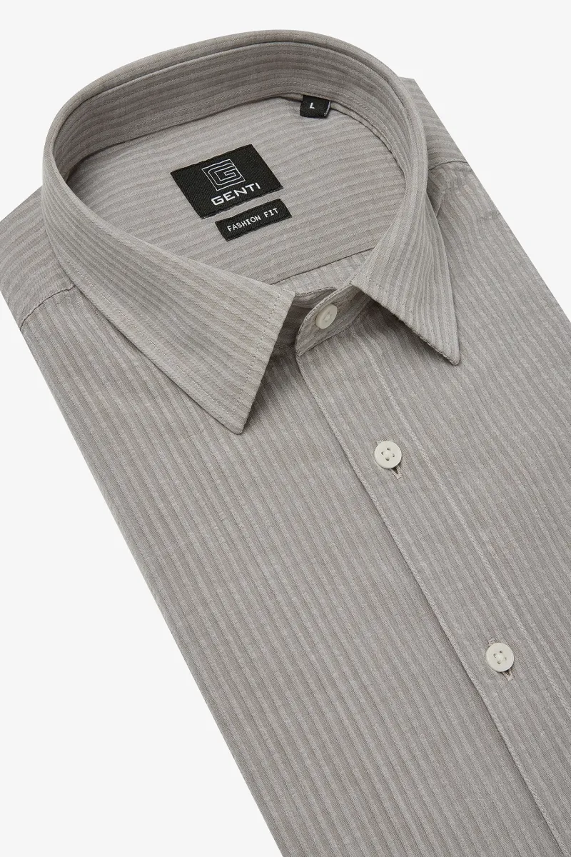 Overhemd | Taupe