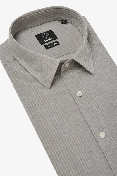 Overhemd | Taupe