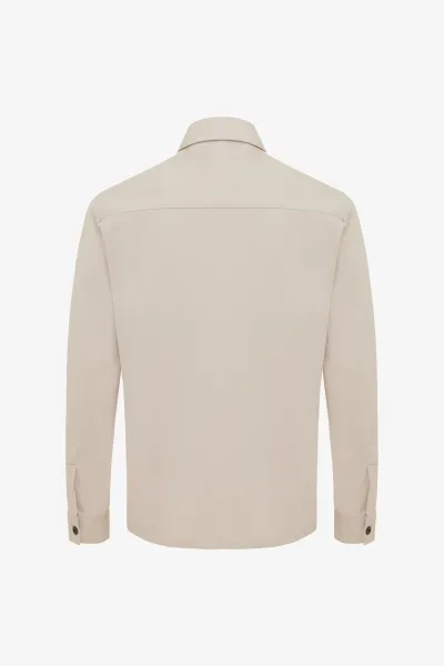 Dynamic overshirt | Beige