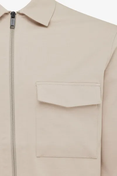 Dynamic overshirt | Beige