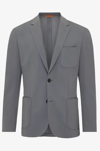 Dynamic stretch colbert | Grijs