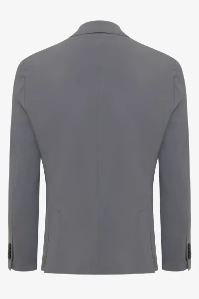 Dynamic stretch colbert | Grijs