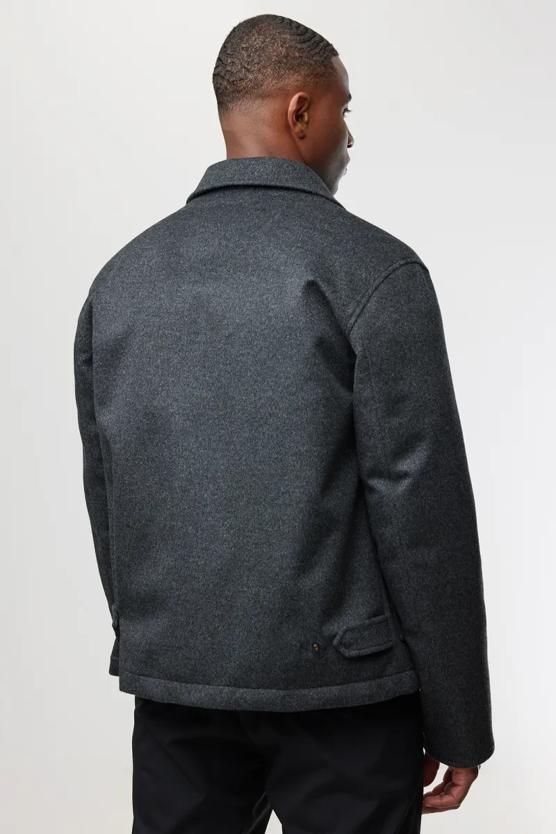 Gewatteerd Jack | Donkergrijs