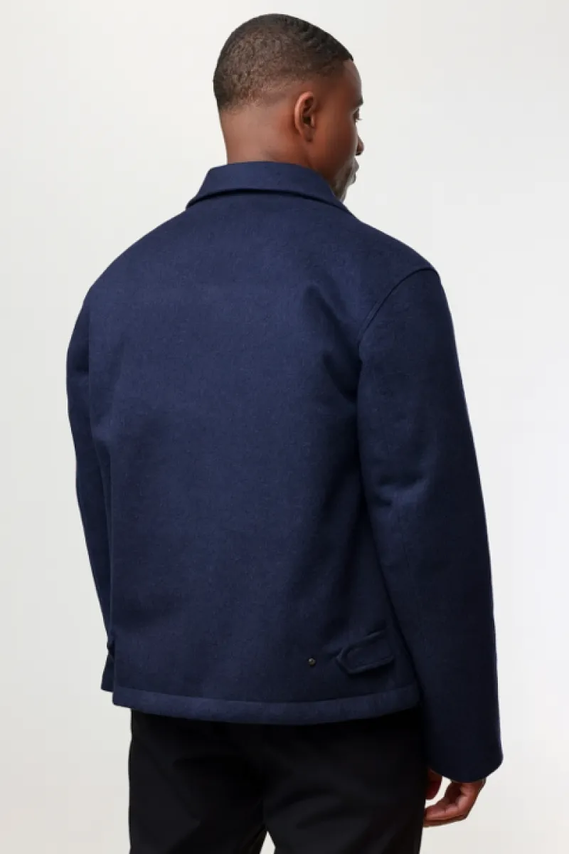 Gewatteerd Jack | Donkerblauw