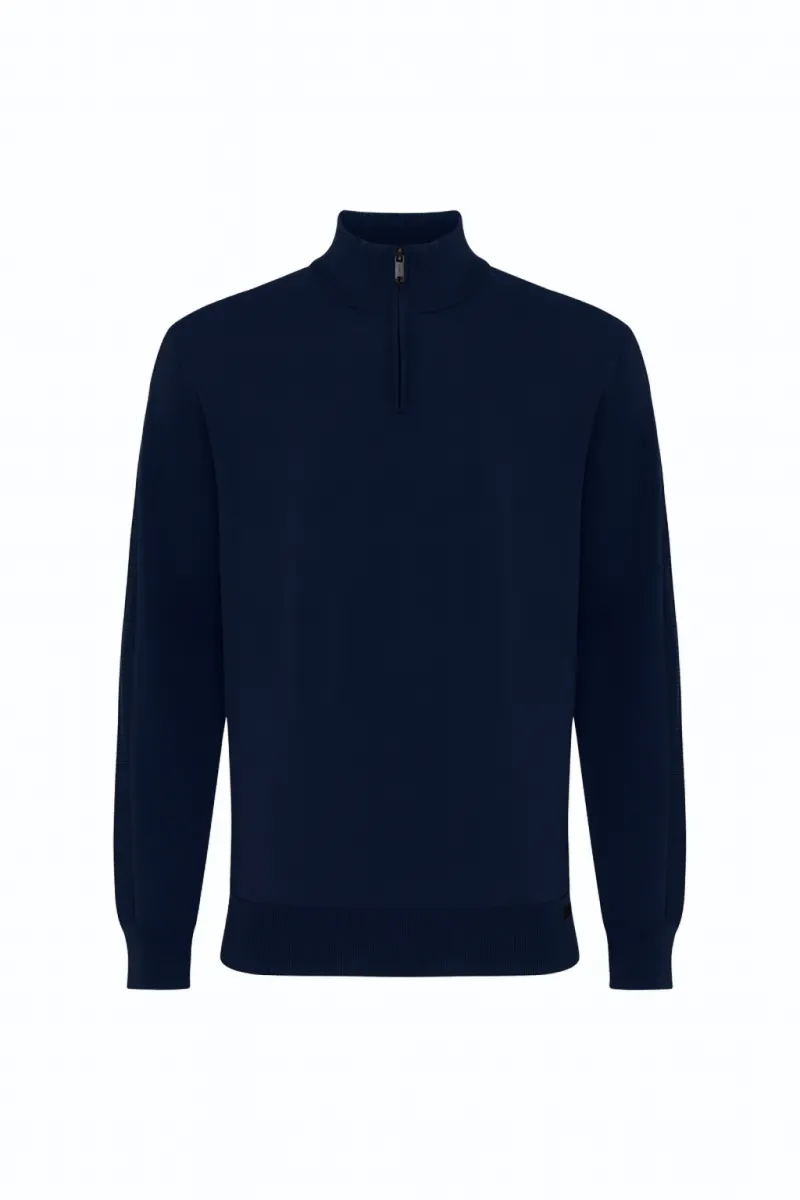 Cool Dry Turtle Zip | Donkerblauw