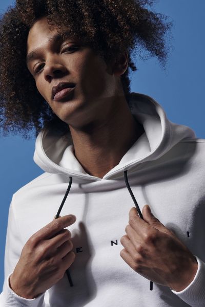 Logo Hoodie Wit