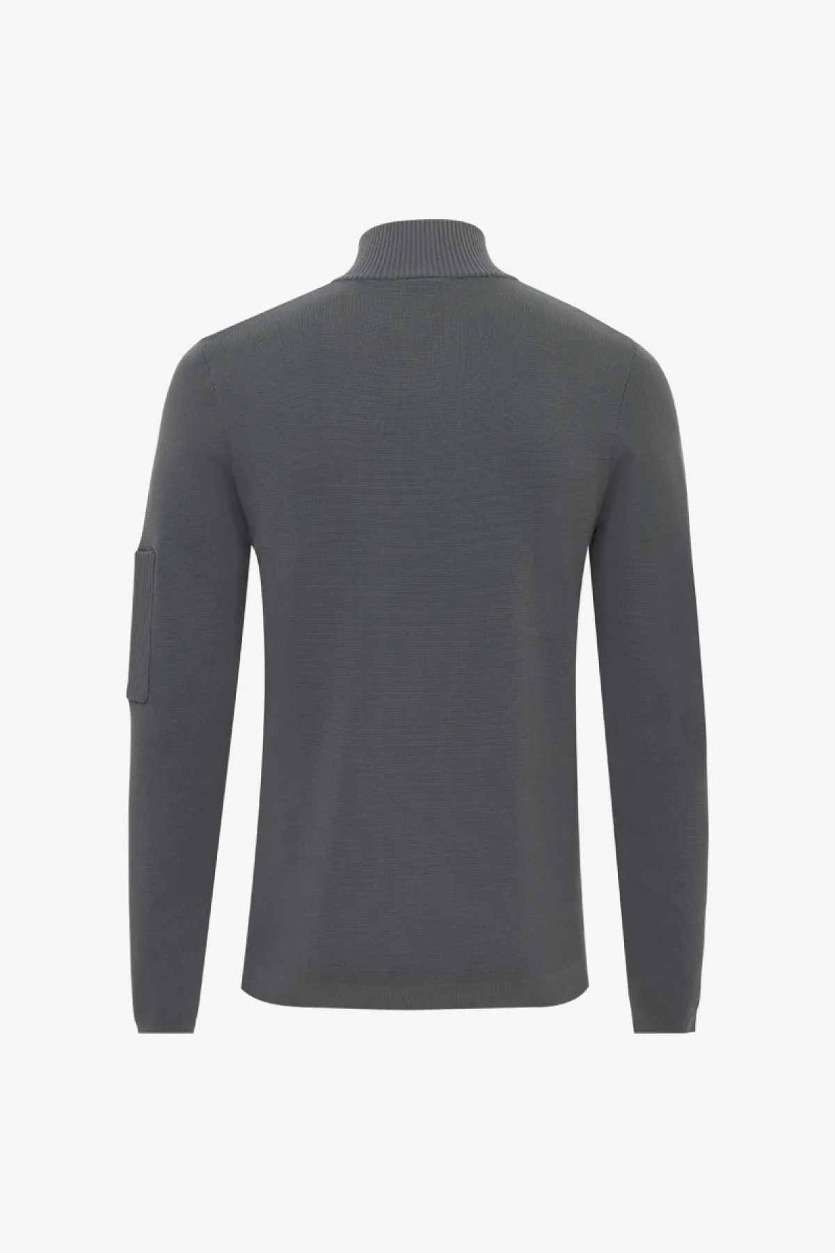 Half Zip | Donkergrijs