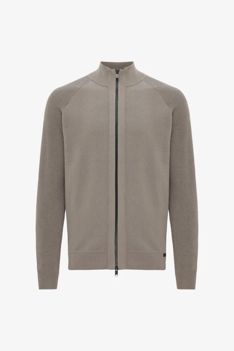 Gebreid Vest | Donkerbruin