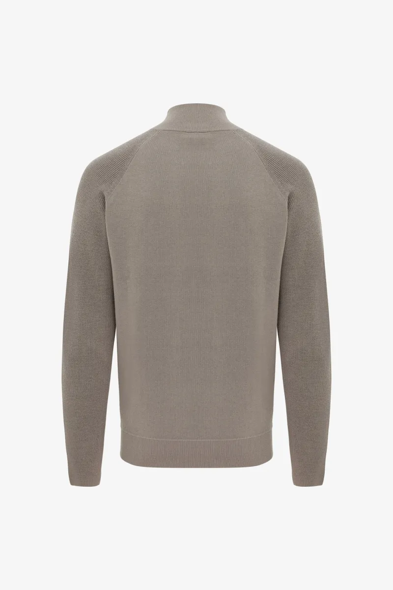 Gebreid Vest | Donkerbruin