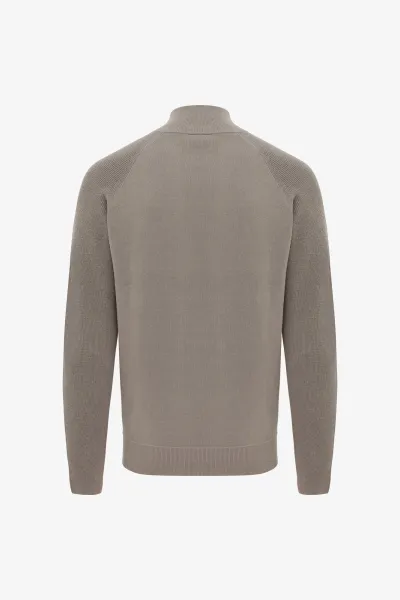 Gebreid Vest | Donkerbruin