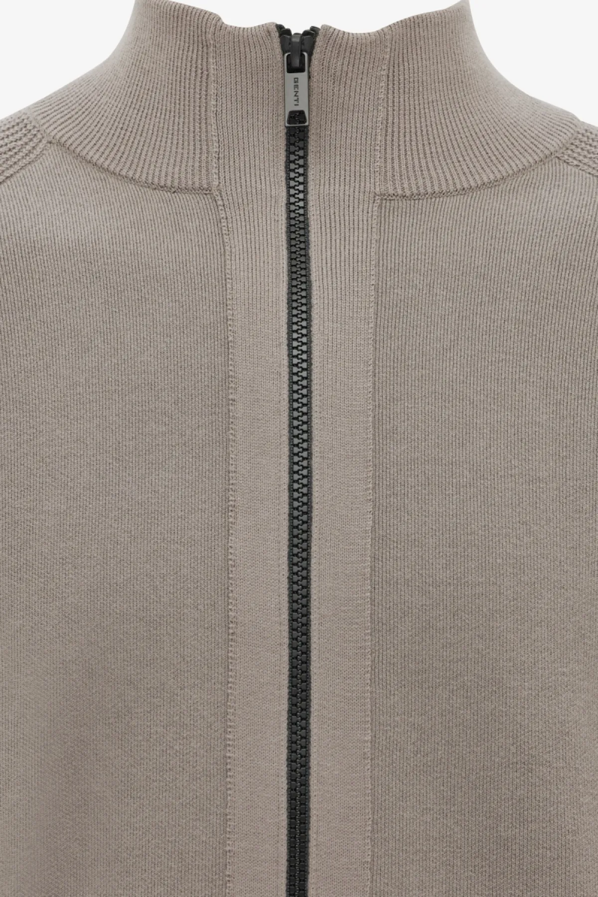 Gebreid Vest | Donkerbruin