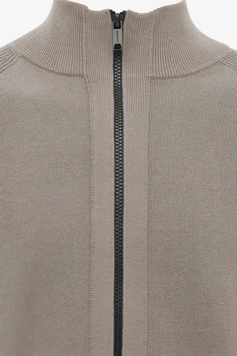 Gebreid Vest | Donkerbruin