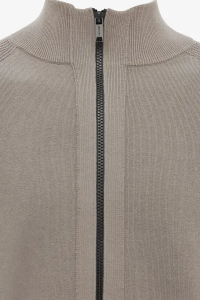 Gebreid Vest | Donkerbruin