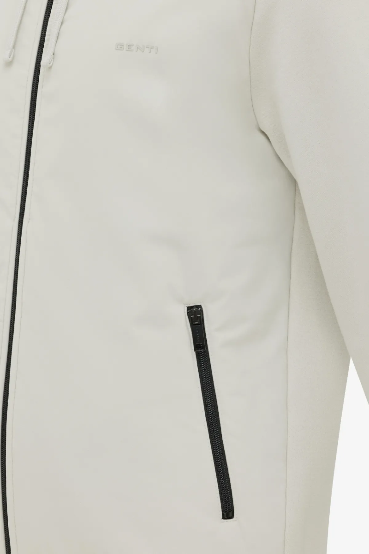 Capuchonvest | Beige