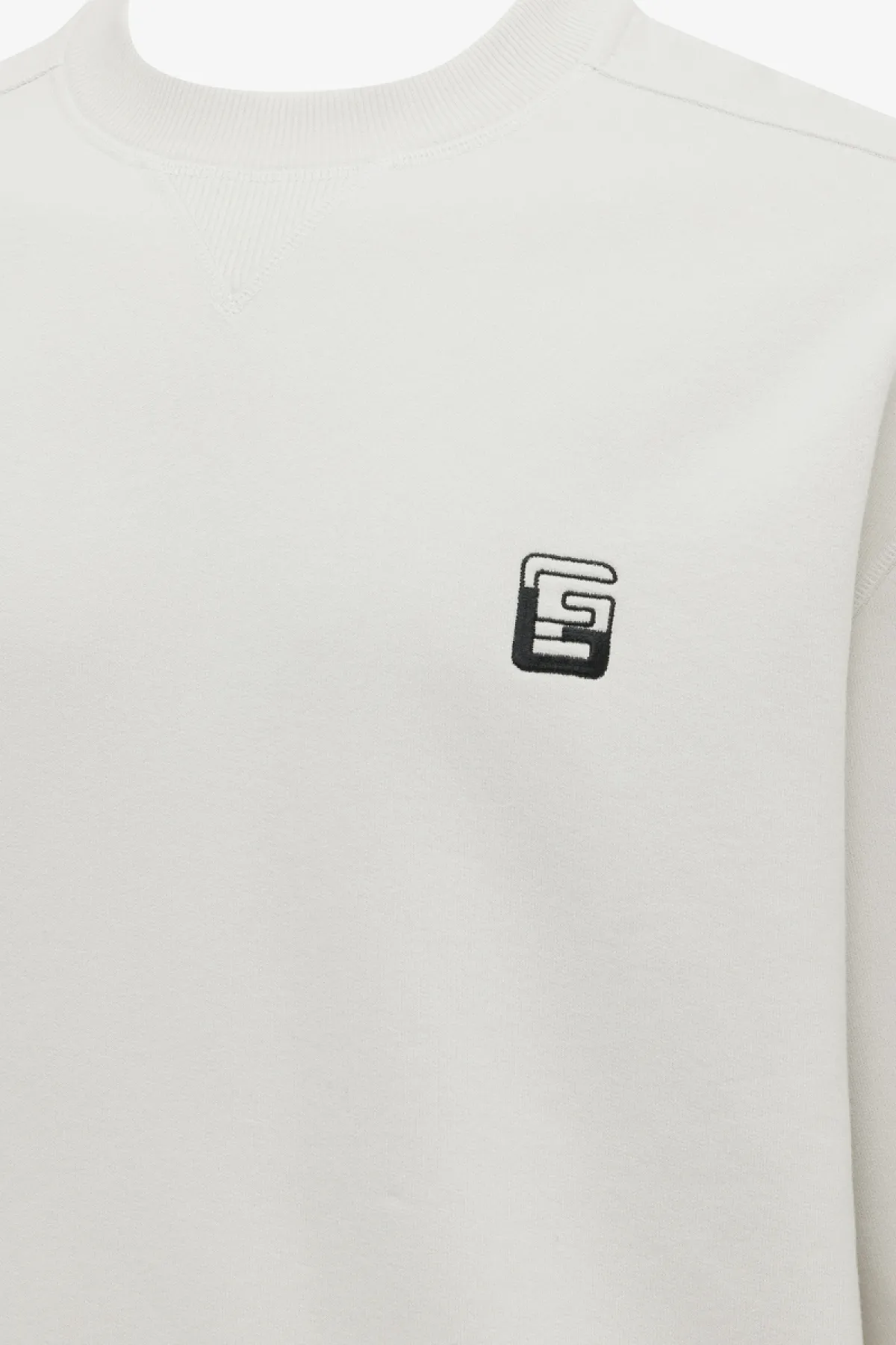 Monogram Sweater | Ecru