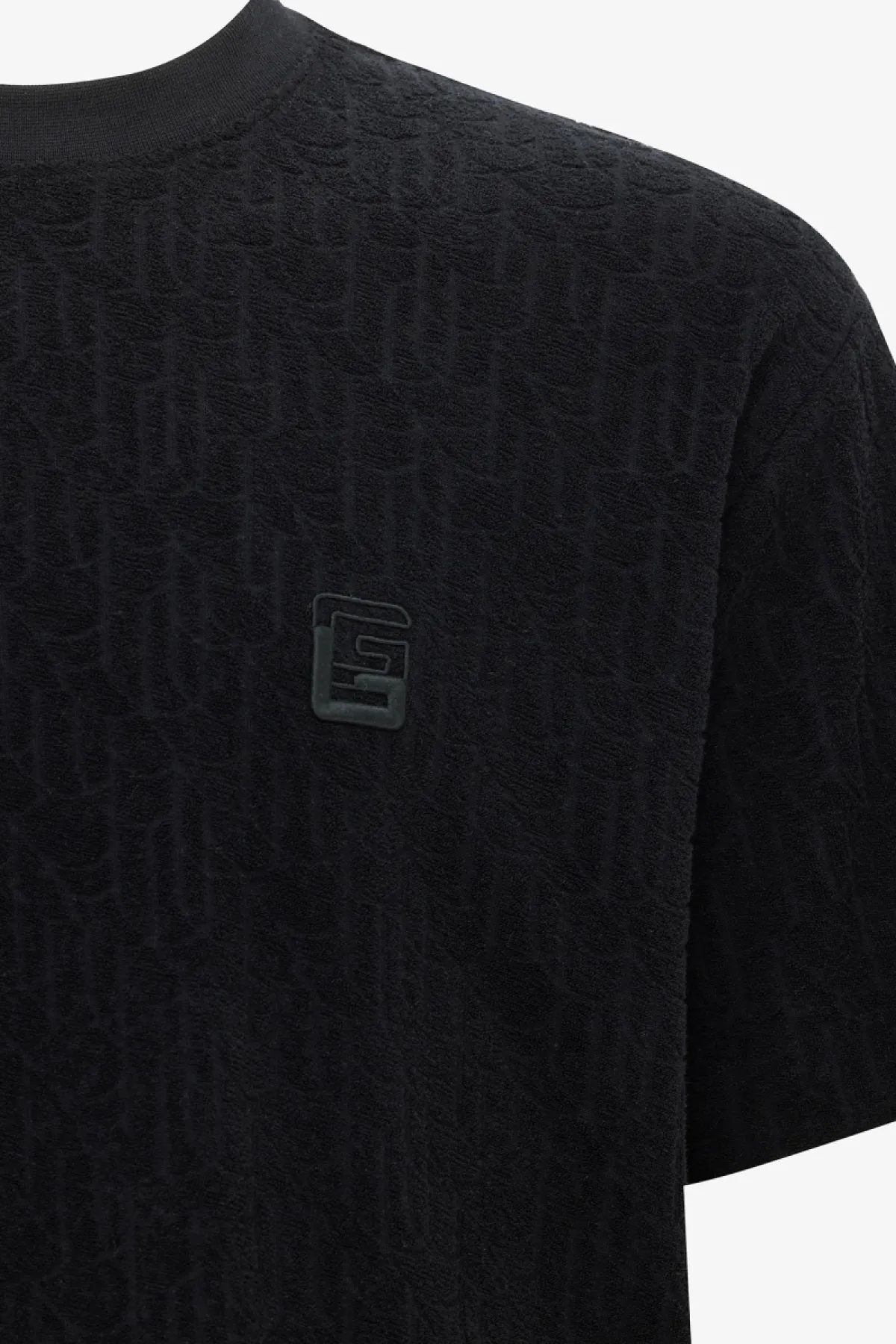 Monogram T-shirt | Zwart
