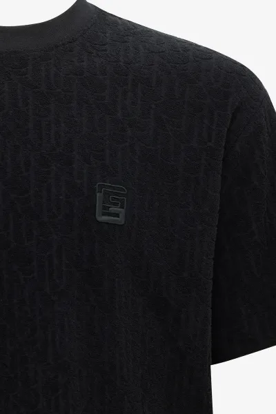 Monogram T-shirt | Zwart