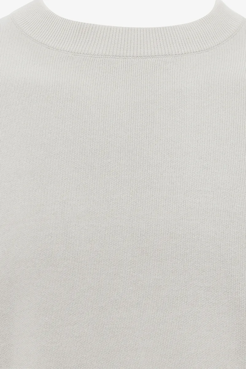 Monogram Trui Backprint | Ecru