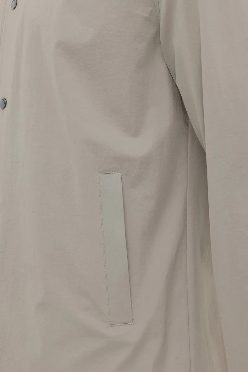 Monogram Overshirt | Grijs