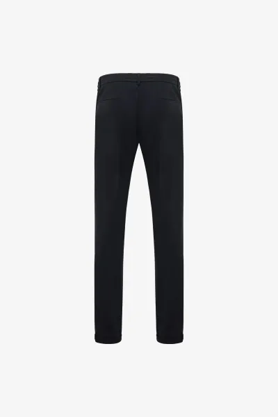 Wollen Pantalon | Donkerblauw