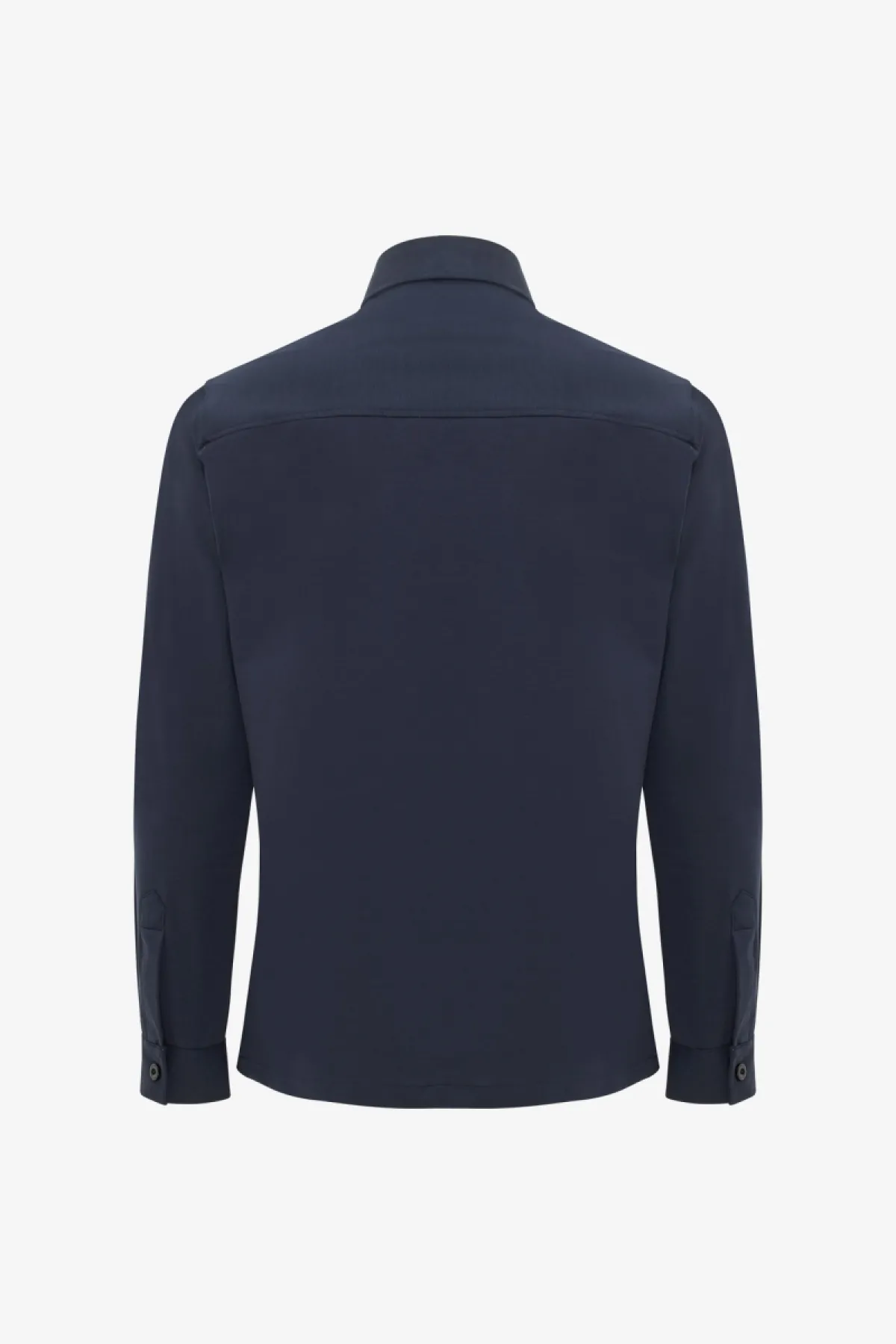 Rits Overshirt | Donkerblauw