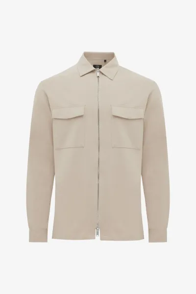 Rits Overshirt | Beige
