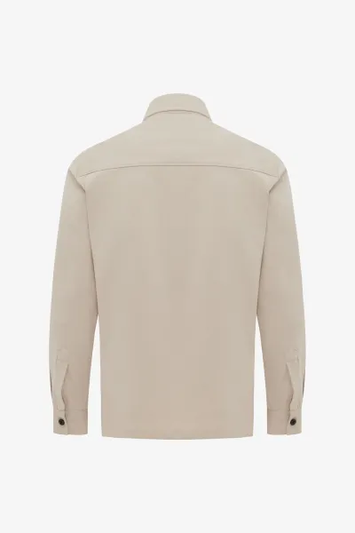 Rits Overshirt | Beige