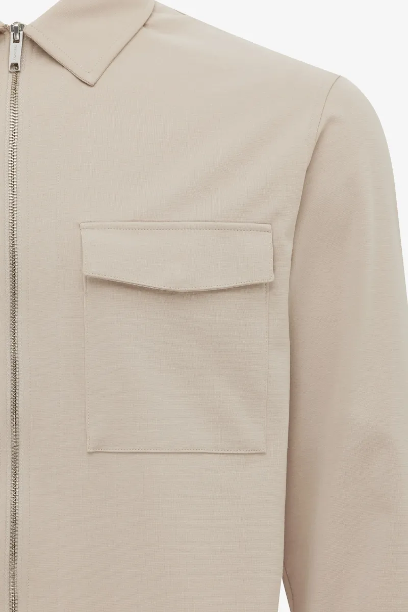 Rits Overshirt | Beige