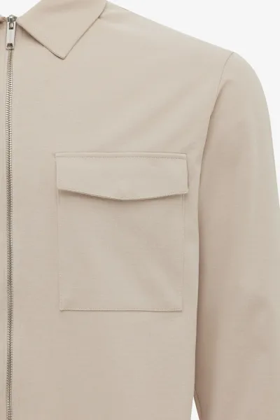 Rits Overshirt | Beige