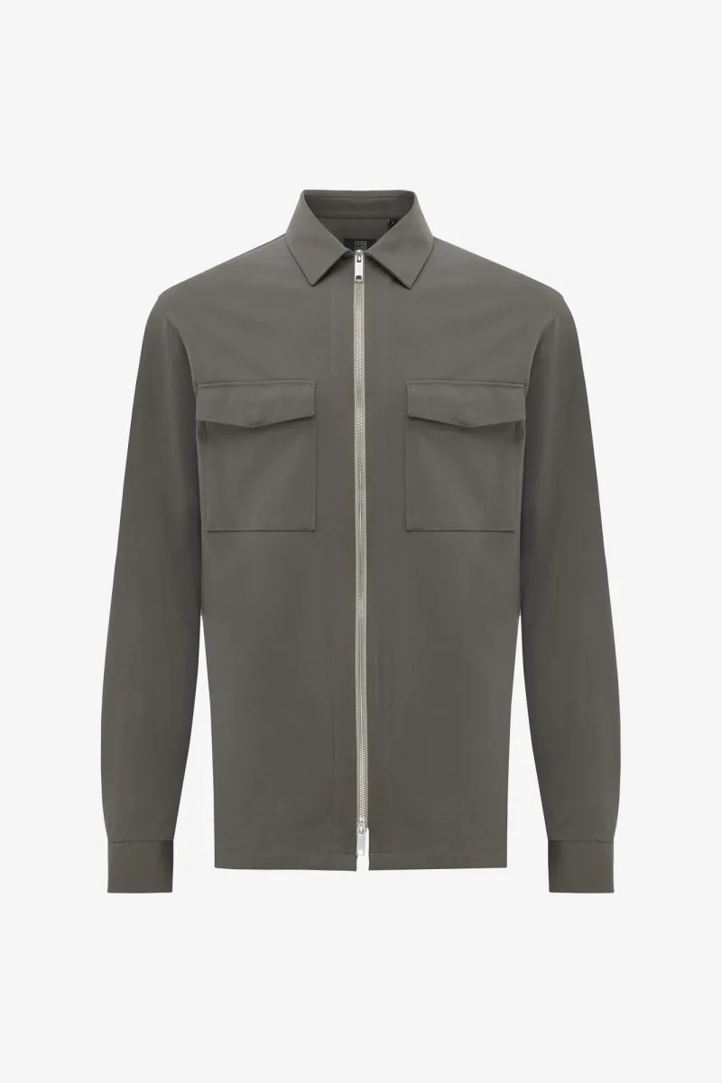Rits Overshirt | Groen