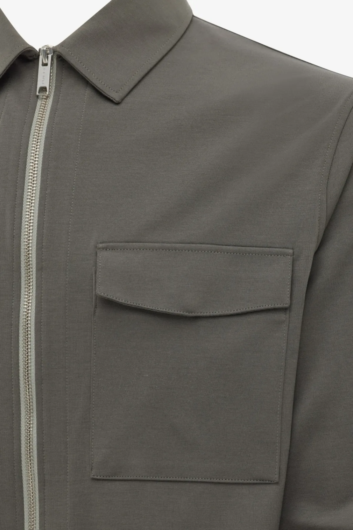 Rits Overshirt | Groen