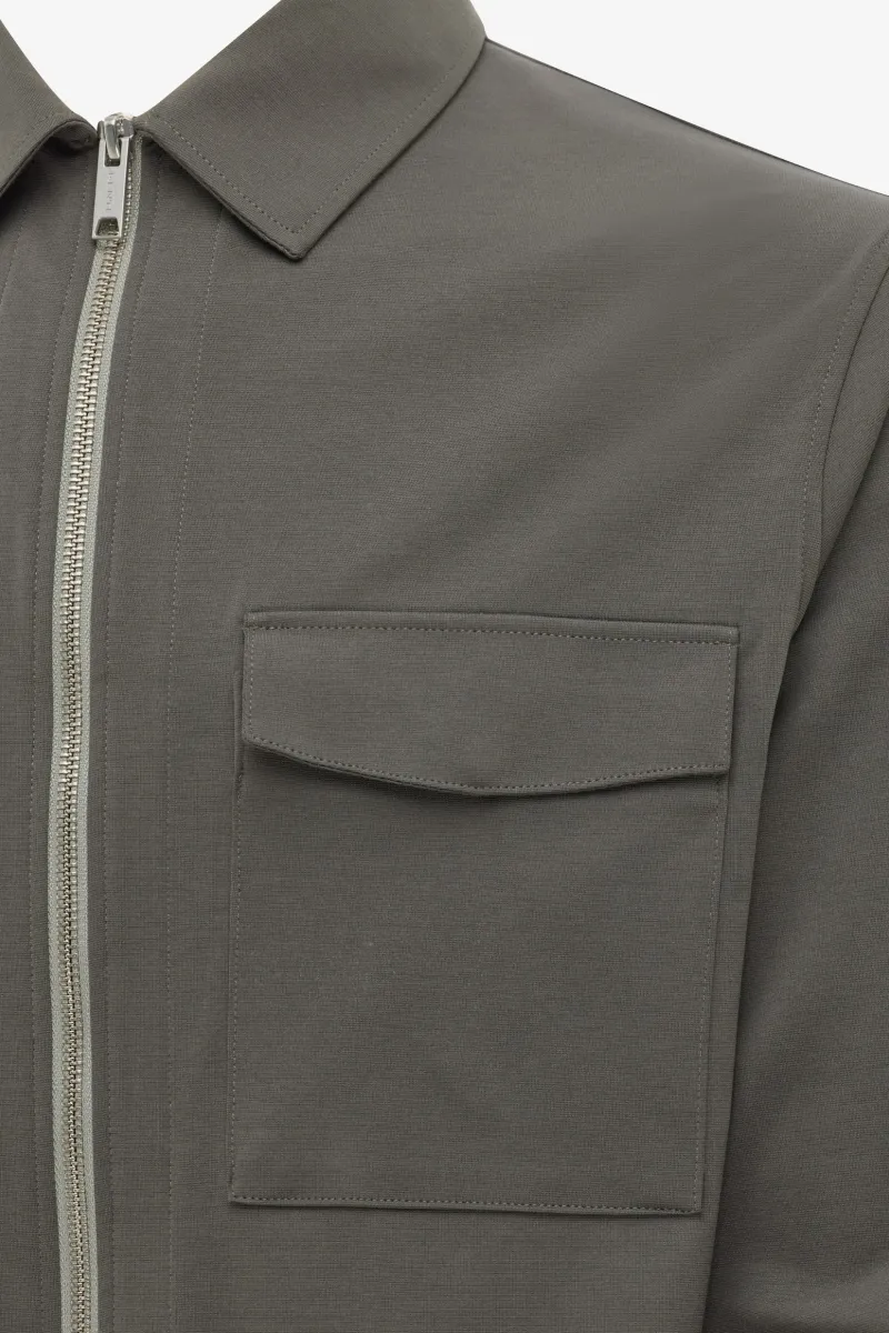Rits Overshirt | Groen