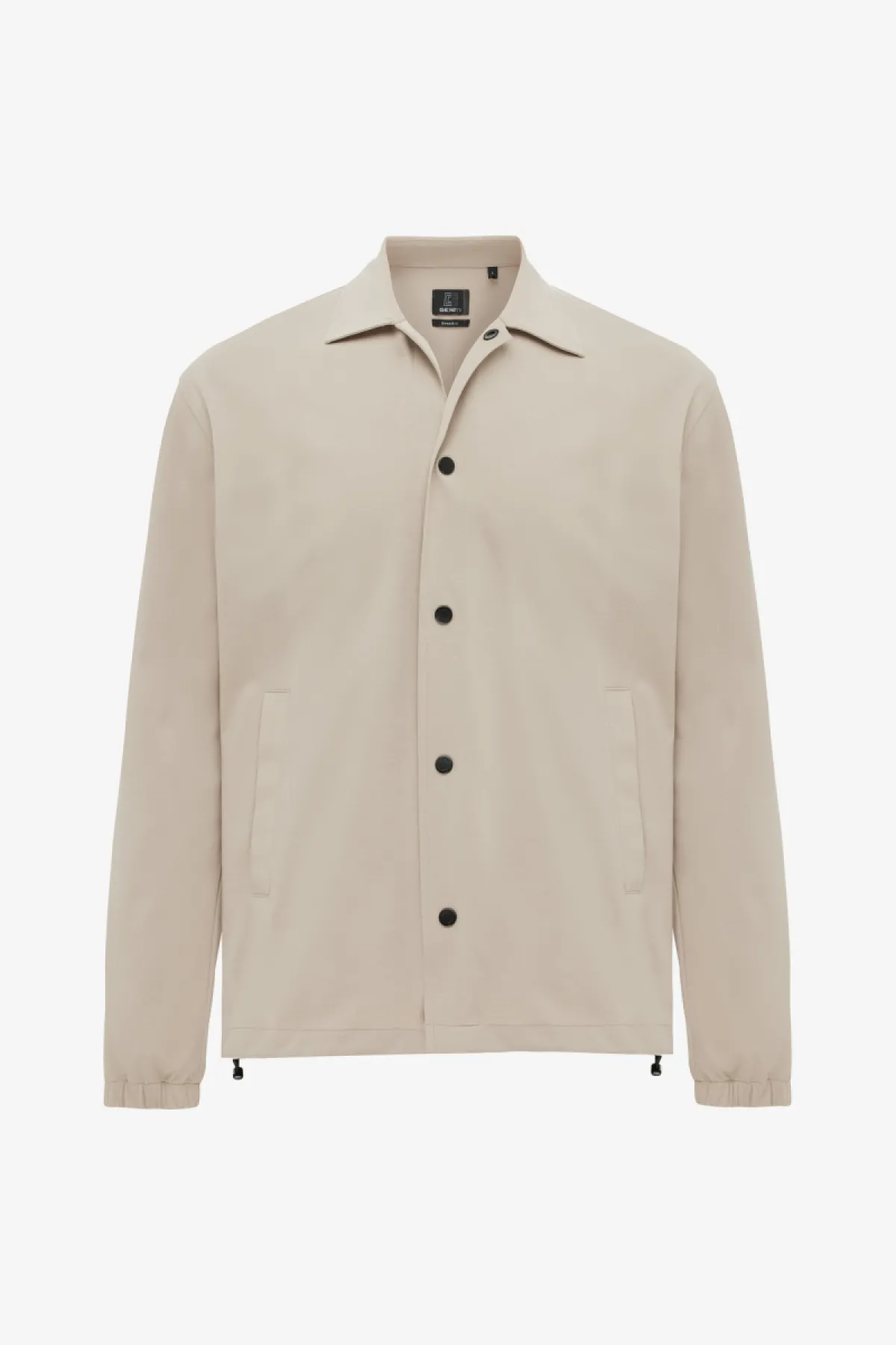 Button Overshirt | Beige