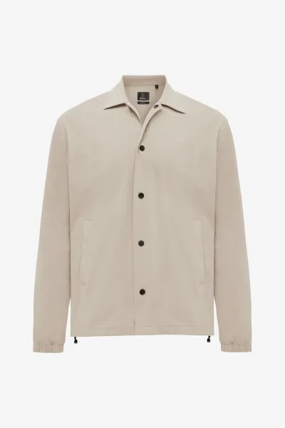 Button Overshirt | Beige