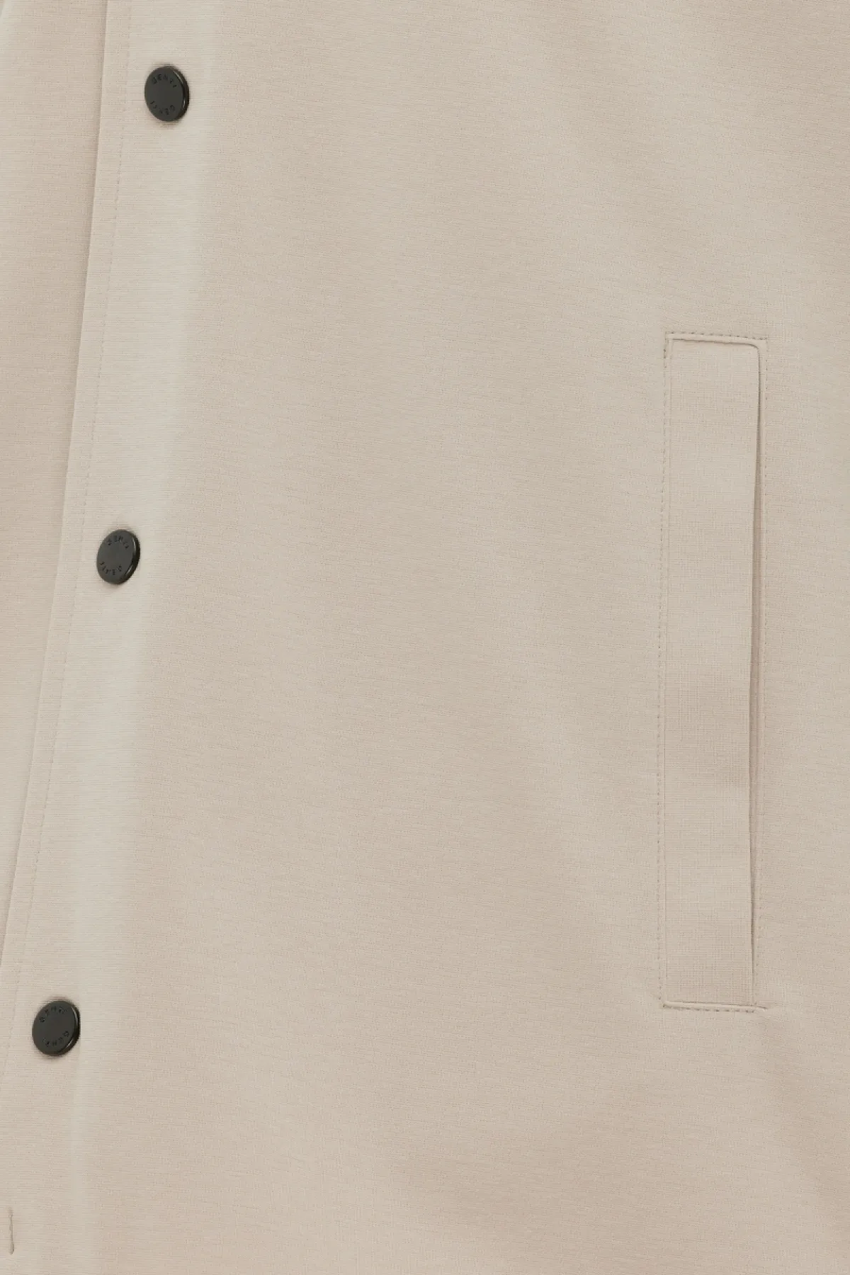 Button Overshirt | Beige