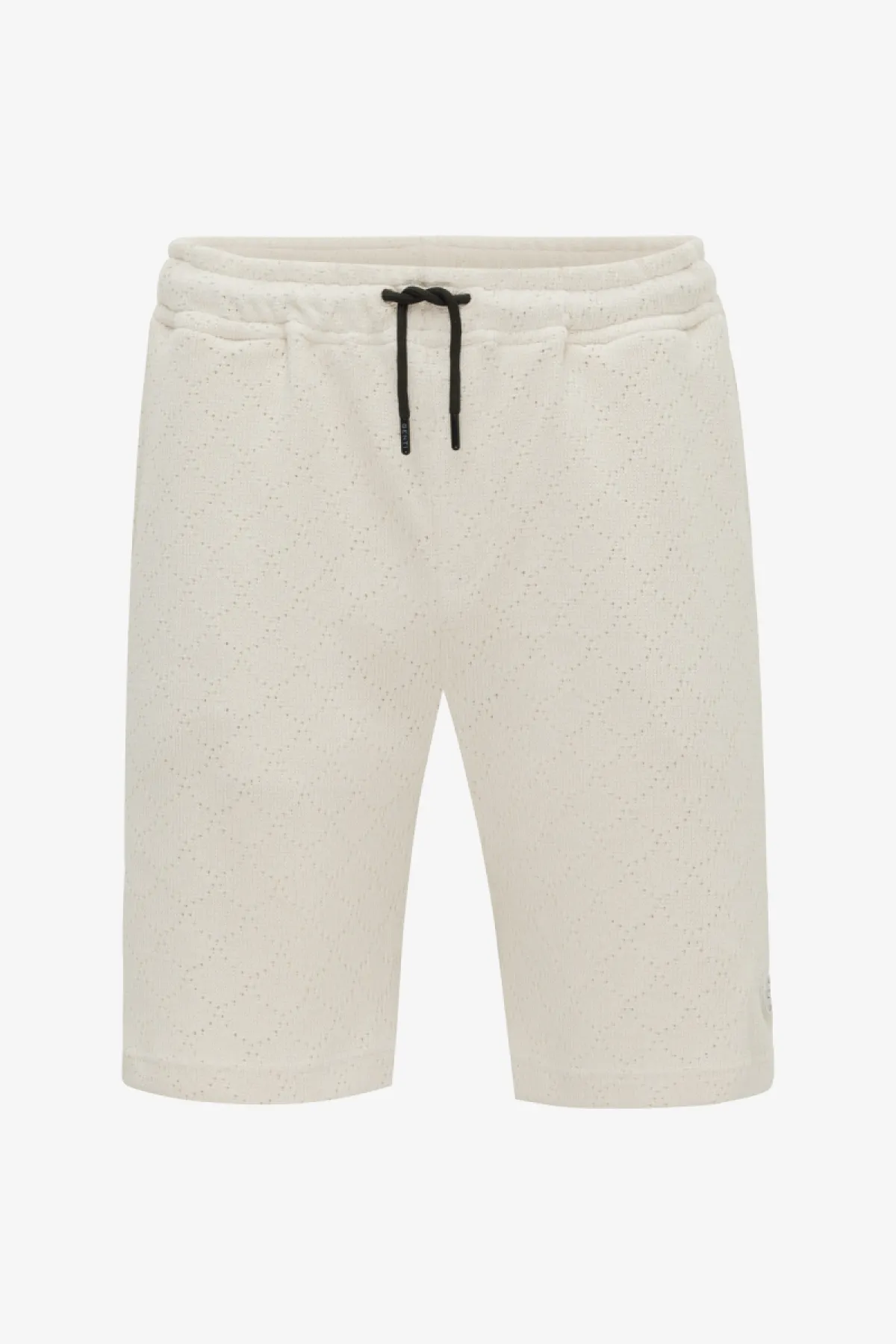 Monogram Shorts | Ecru