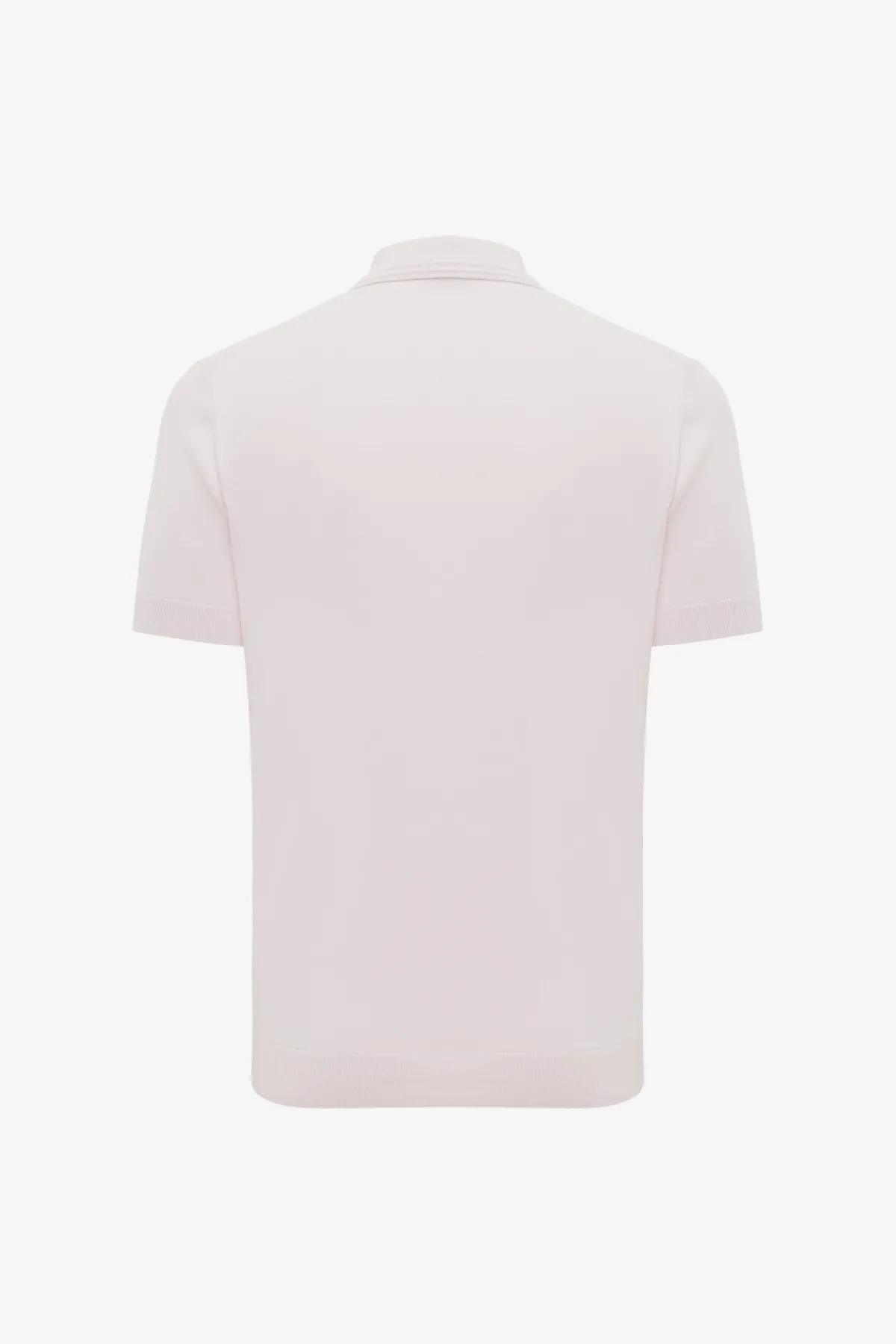 Polo met 2 knopen | Roze