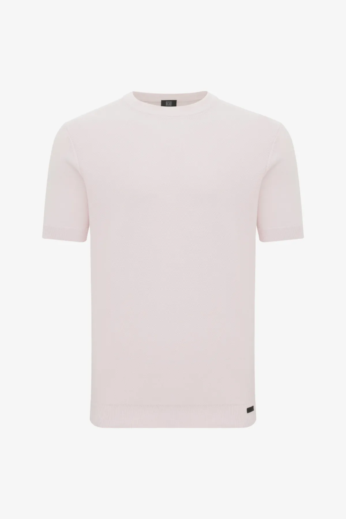 Structuur T-shirt | Roze