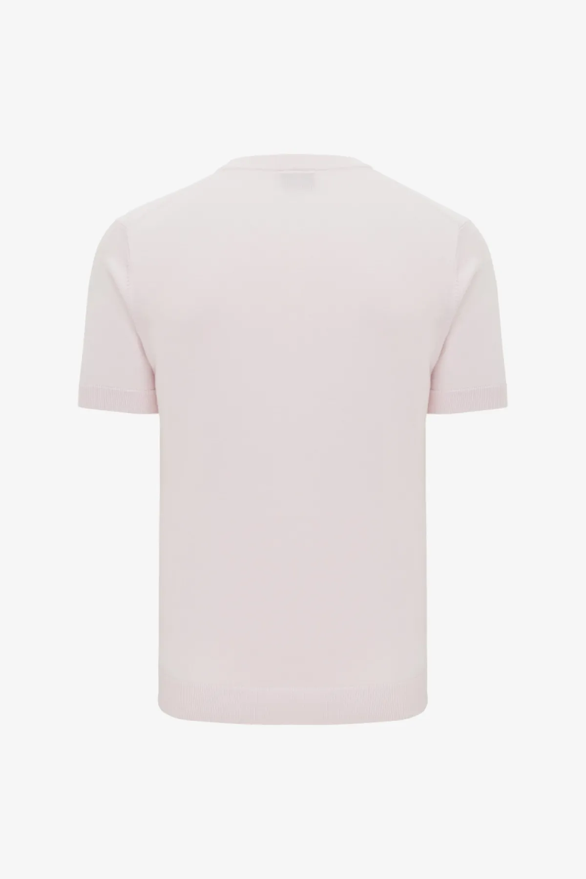 Structuur T-shirt | Roze