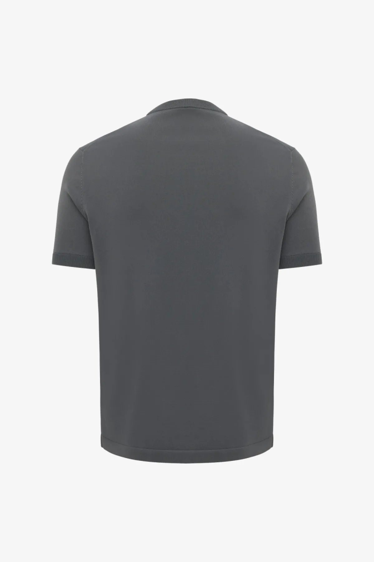 Roundneck T-shirt | Donkergrijs