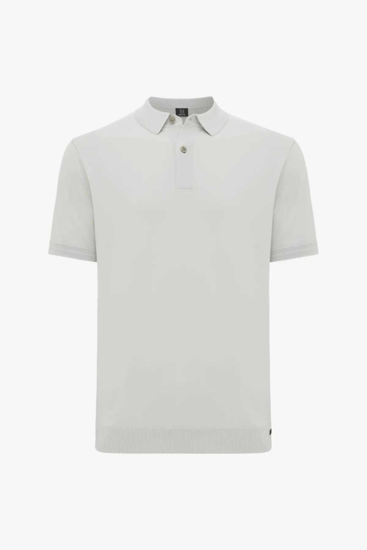 Gebreide Polo | Lichtgroen