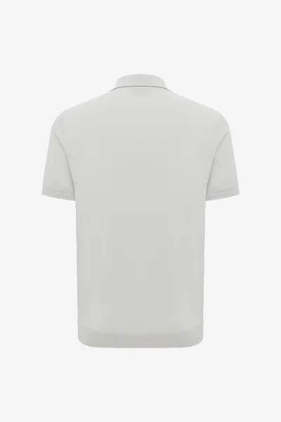 Gebreide Polo | Lichtgroen