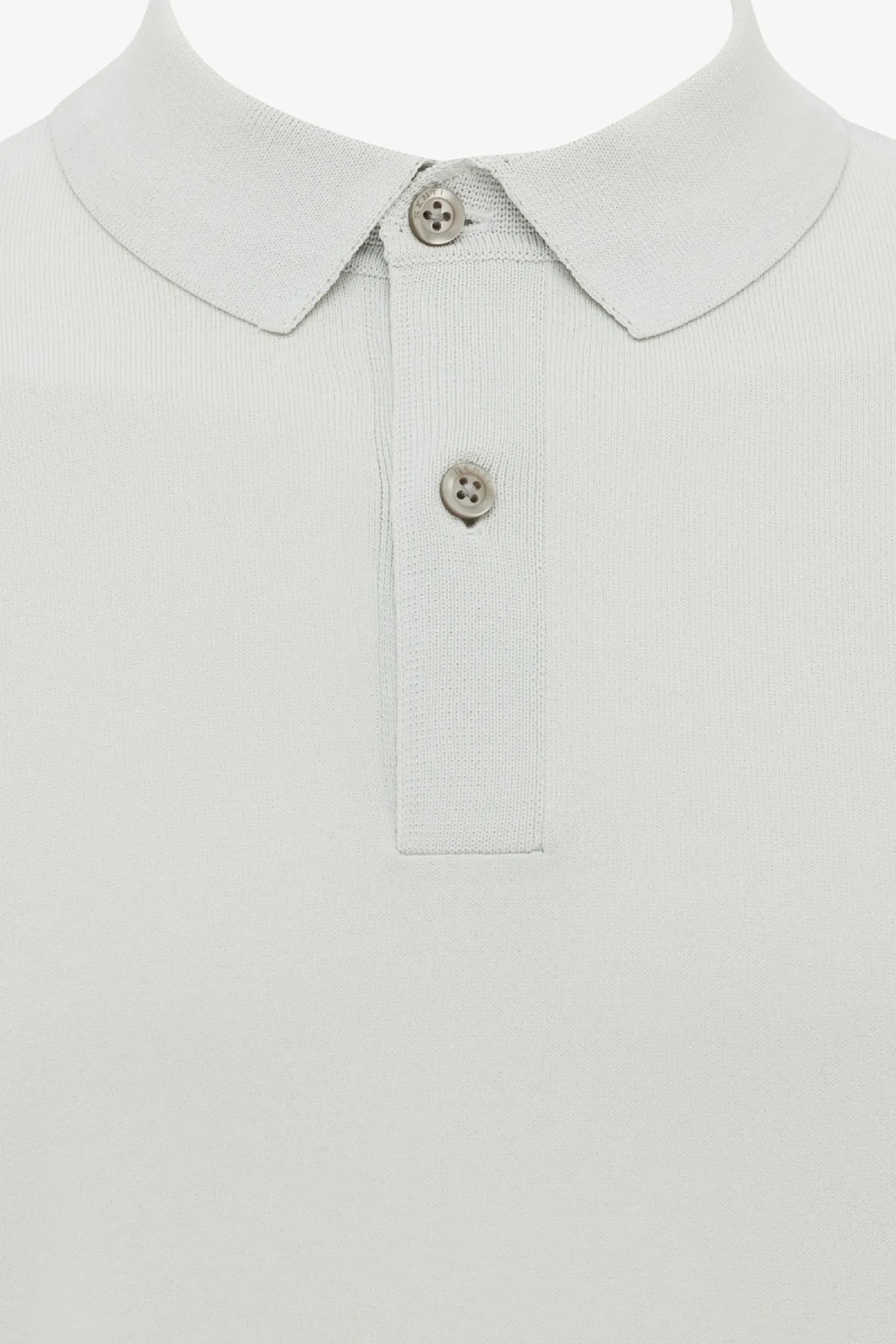 Gebreide Polo | Lichtgroen