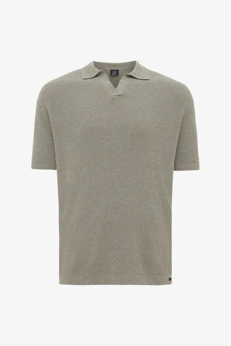 Stretch Polo | Grijs