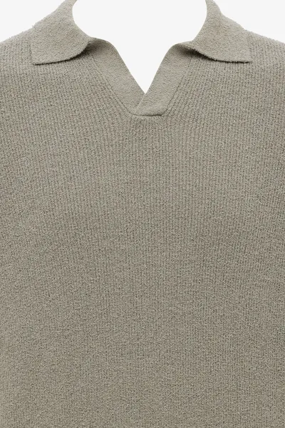 Stretch Polo | Grijs