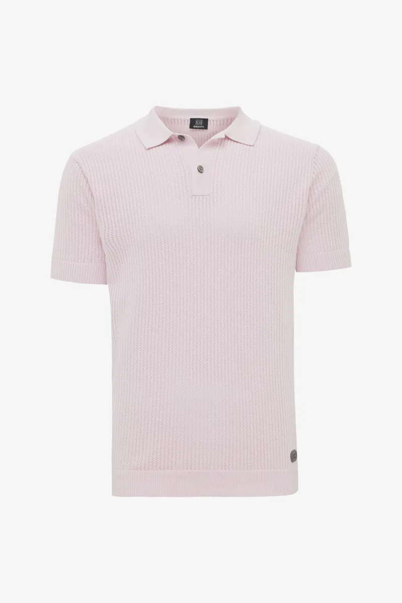 Structuur Polo | Roze