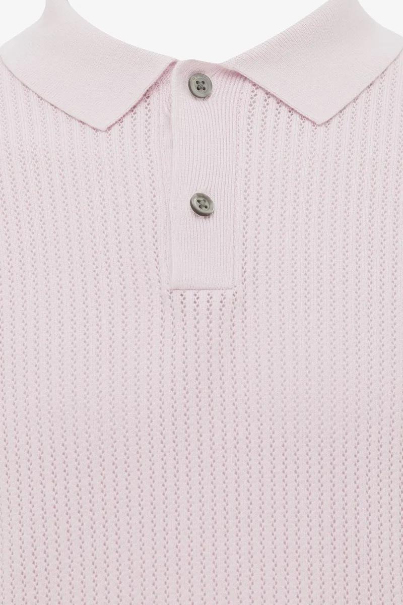 Structuur Polo | Roze